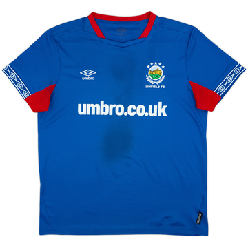 Camiseta de local de Linfield 2019-21 - 4/10 - (XL)