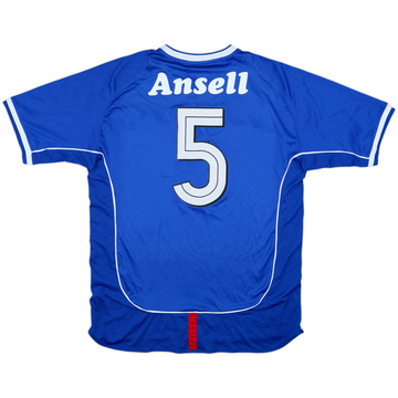 2003-05 Linfield Home Shirt Ansell #5 - 8/10 - (L)