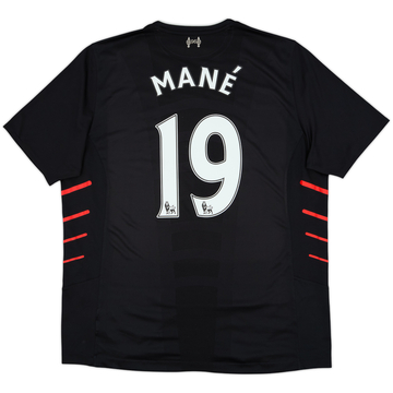 2016-17 Liverpool Away Shirt Mane #19 - 5/10 - (XL)