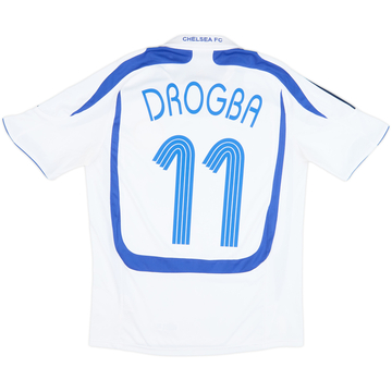 2007-08 Chelsea **Tercera Camiseta** Drogba #11 - 8/10 - (S)
