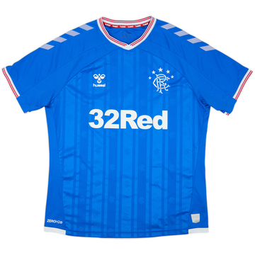 2019-20 Rangers Home Shirt - 8/10 - (XL)