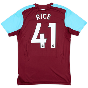 2017-18 West Ham Home Shirt Rice #41 - 9/10 - (M)