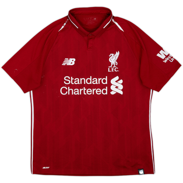 2018-19 Liverpool Home Shirt - 5/10 - (XL.Boys)