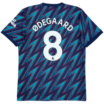 2021-22 Arsenal Third Shirt Odegaard #8 - 9/10 - (M)