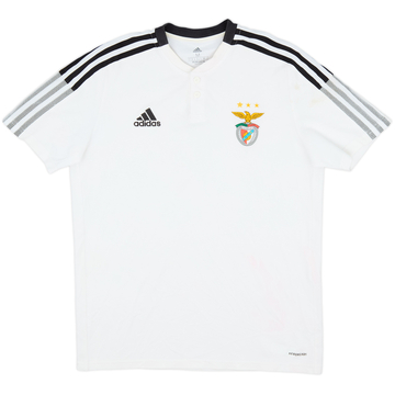 2021-22 Benfica adidas Polo Shirt - 4/10 - (M)