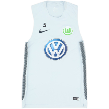 Chaleco de entrenamiento versión jugador Nike del Wolfsburg 2017-18 #5 - 9/10 - (M)