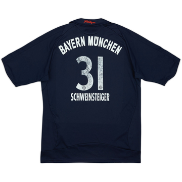 2008-09 Bayern Munich Away Shirt Schweinsteiger #31 - 4/10 - (XL.Boys)