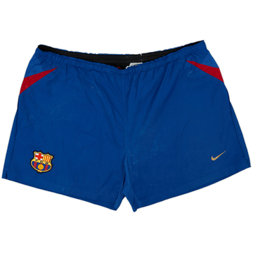 2002-03 Barcelona Home Shorts - 6/10 - (XXL)