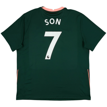 2020-21 Tottenham Away Shirt Son #7 - 9/10 - (XL)