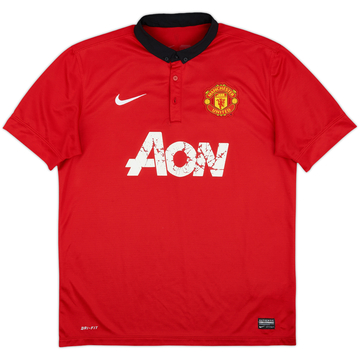 2013-14 Manchester United Home Shirt - 5/10 - (L)