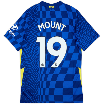 2021-22 Chelsea Home Shirt Mount #19 - 10/10 - (S)