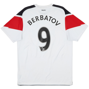 2010-12 Manchester United Camiseta Visitante Berbatov #9 - 5/10 - (M)