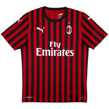 2019-20 AC Milan Home Shirt - 8/10 - (S)