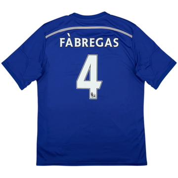 2014-15 Chelsea Home Shirt Fabregas #4 - 8/10 - (XL)