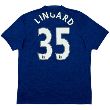 2016-17 Manchester United Away Shirt Lingard #35 - 5/10 - (XL)