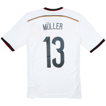 2014-15 Germany Home Shirt Muller #13 - 7/10 - (S)