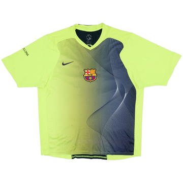 2005-06 Barcelona Nike Training Shirt - 6/10 - (L)