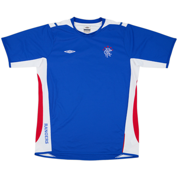 2008-09 Rangers Umbro Camiseta de Entrenamiento - 9/10 - (L)