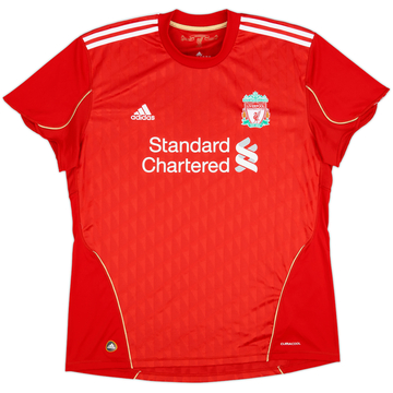 2010-12 Liverpool Home Shirt - 7/10 - (XL)