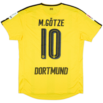 Camiseta de local del Borussia Dortmund 2016-17 M.Gotze #10 - 9/10 - (L)