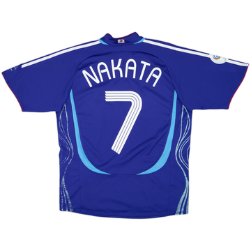 2006-08 Japan Home Shirt Nakata #7 - 6/10 - (S)