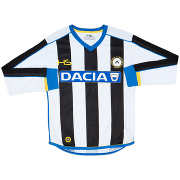 2015-16 Udinese Home L/S Shirt - 8/10 - (S)