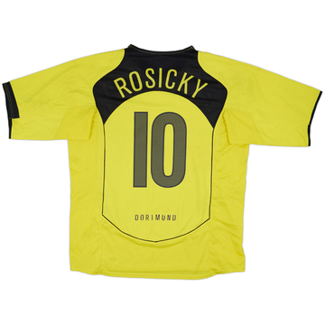 2004-05 Borussia Dortmund Home Shirt Rosicky #10 - 5/10 - (XL)