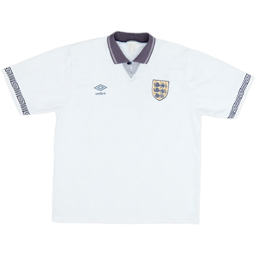 1990-92 England Home Shirt - 5/10 - (L)
