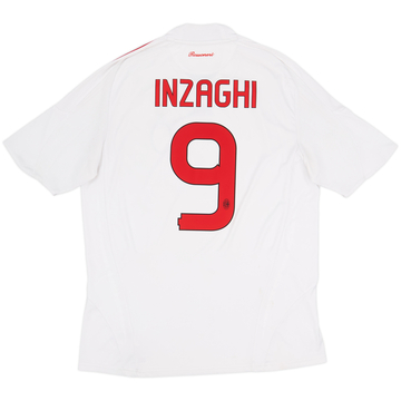 2008-09 AC Milan Away Shirt Inzaghi #9 - 6/10 - (L)