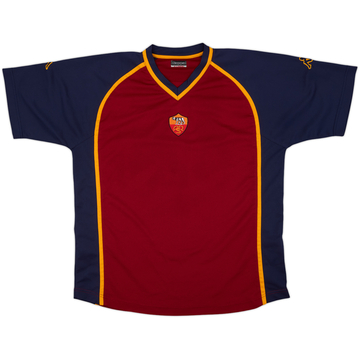 2000-01 Roma Kappa Training Shirt - 9/10 - (XL)