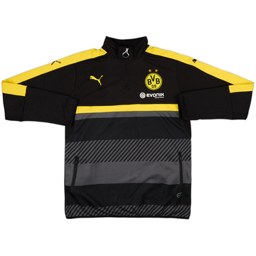 Sudadera 1/4 Zip Puma del Borussia Dortmund 2015-16 - 8/10 - (L)