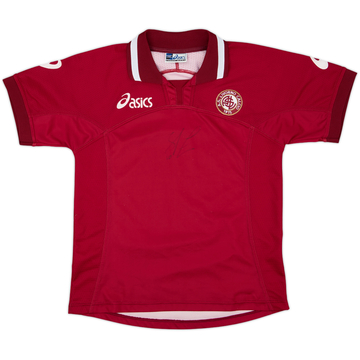 2002-03 Livorno Signed Home Shirt - 8/10 - (L.Boys)
