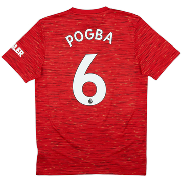 2020-21 Manchester United Home Shirt Pogba #6 - 9/10 - (M)