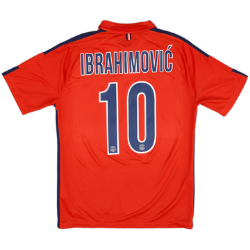 Camiseta de la tercera equipación del Paris Saint-Germain 2014-15 Ibrahimovic #10 - 8/10 - (M)