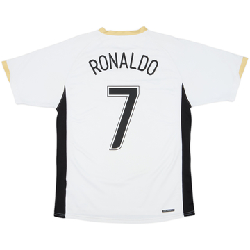 2006-08 Manchester United Away Shirt Ronaldo #7 - 5/10 - (L)