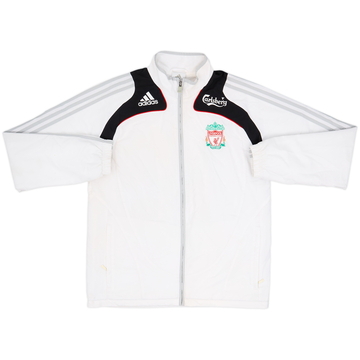 2008-09 Liverpool adidas Track Jacket - 8/10 - (S)