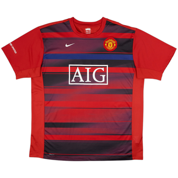 2009-10 Manchester United Nike Training Shirt - 9/10 - (XXL)