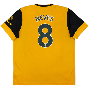2020-21 Wolves Home Shirt Neves #8 - 7/10 - (XL)