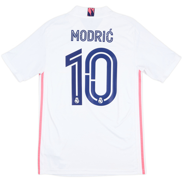 2020-21 Real Madrid Home Shirt Modric #10 - 8/10 - (S)