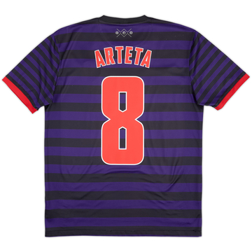 2012-13 Arsenal Away Shirt Arteta #8 - 7/10 - (M)