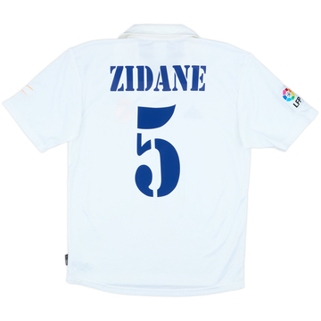 2002-03 Real Madrid Centenaria Local Camiseta Zidane #5 - 6/10 - (S)