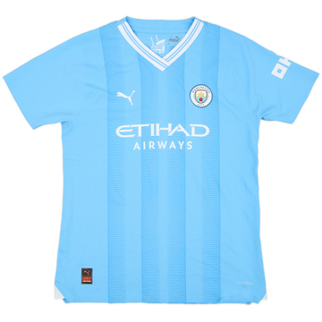 2023-24 Manchester City Authentic Home Shirt - 10/10 - (Women's M)