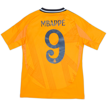 2024-25 Real Madrid Away Shirt Mbappe #9 - 10/10 - (S.Boys)