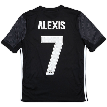 2017-18 Manchester United Away Shirt Alexis #7 - 6/10 - (L.Boys)