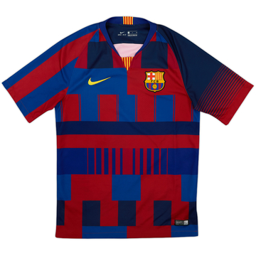 2018-19 Barcelona Nike Mash Up Training Shirt - 9/10 - (S)