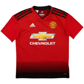 2018-19 Manchester United Home Shirt - 5/10 - (M.Boys)