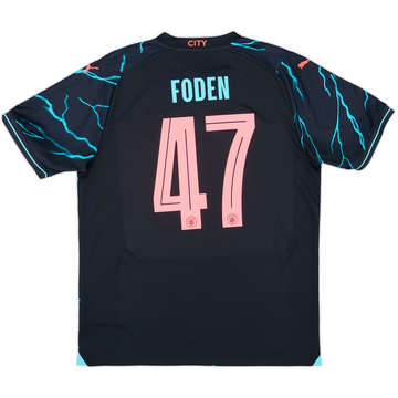 2023-24 Manchester City Third Shirt Foden #47 - 10/10 - (L)