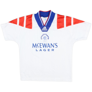 1992-93 Rangers Away Shirt - 8/10 - (M.Boys)