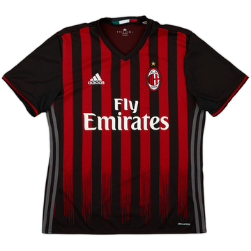 Camiseta de local del AC Milan 2016-17 - 9/10 - (M)