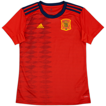 2019-20 Spain Women's Home Shirt - 10/10 - (Women's XS)